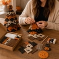 thumbnail image 4 of DIY Halloween Quilted Fabric Tree Kit - Patchwork Fabric Halloween Tabletop Tree, Autumn Mantel Ornament for Adult Rustic Farmhouse Seasonal Display-4, 4 of 5