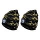 thumbnail image 1 of Gorro de montañismo con luz LED, 2 uds., gorro de punto con iluminación para correr, ciclismo y escalada, 1 of 5