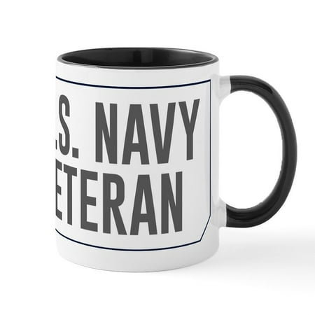 

CafePress - U.S.Navy Veteran - 11 oz Ceramic Mug - Novelty Coffee Tea Cup