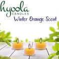 thumbnail image 2 of Hyoola, 6 Hour Winter Orange Scented Tealight Candles Orange Color 15 Pack, 2 of 4