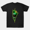 thumbnail image 1 of Retro Green Ranger Tommy Oliver Power Morphin Mighty Hero Unisex T-Shirt, 1 of 4