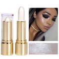 thumbnail image 1 of Xihbxyly Lápiz de Brillo para Retocar, Iluminador de Gusano de Seda, Herramienta de Maquillaje Reveladora, Fórmula de Larga Duración, Fácil Aplicación, Uso Personal En Salón, Esencial de Belleza Port, 1 of 3