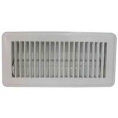 

1pk Mintcraft FR01-4X10W Floor Register 4 x 10 White