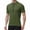 Army Green-B#165BB, variant on Men's Cycling Bike Jersey Quarter Zip Short Sleeve Shirt Men Moisture Wicking Quick Dry Biking Graphic Tshirts for Men