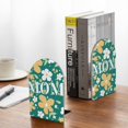 thumbnail image 5 of Naloa Happy Mother's Day1 2 Pcs Bookend Large Capacity Office Book Ends for Home Office Library School Study Decoration, 5 of 8