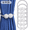Grey, variant on GIRACOA Magnetic Curtain Tiebacks, Pearl Rope Holdbacks for Windows, Home, Office, and Hotel (6 Pack, White)