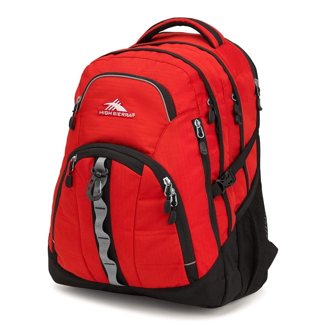 Mochila High Sierra Access 2.0 para portátil de 15 pulgadas carmesí/negra