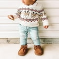 thumbnail image 3 of Chandails de Noël Bébé Enfant Mignon Manches Longues Pull Chaud Automne Hiver Sweatshirts, 3 of 7