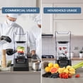 thumbnail image 2 of SYBO - Licuadora comercial súper silenciosa con carcasa insonorizada, cuchillas 4D autolimpiables pa, 2 of 7
