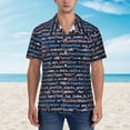 thumbnail image 2 of Balery Function Source Code Camisas hawaianas de manga corta para hombre, camisas playeras de corte holgado, camisas de vacaciones con botones,XX-Large, 2 of 7