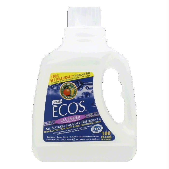 Earth Friendly Ecos Ultra 2x All Natural Laundry Detergent Lavender