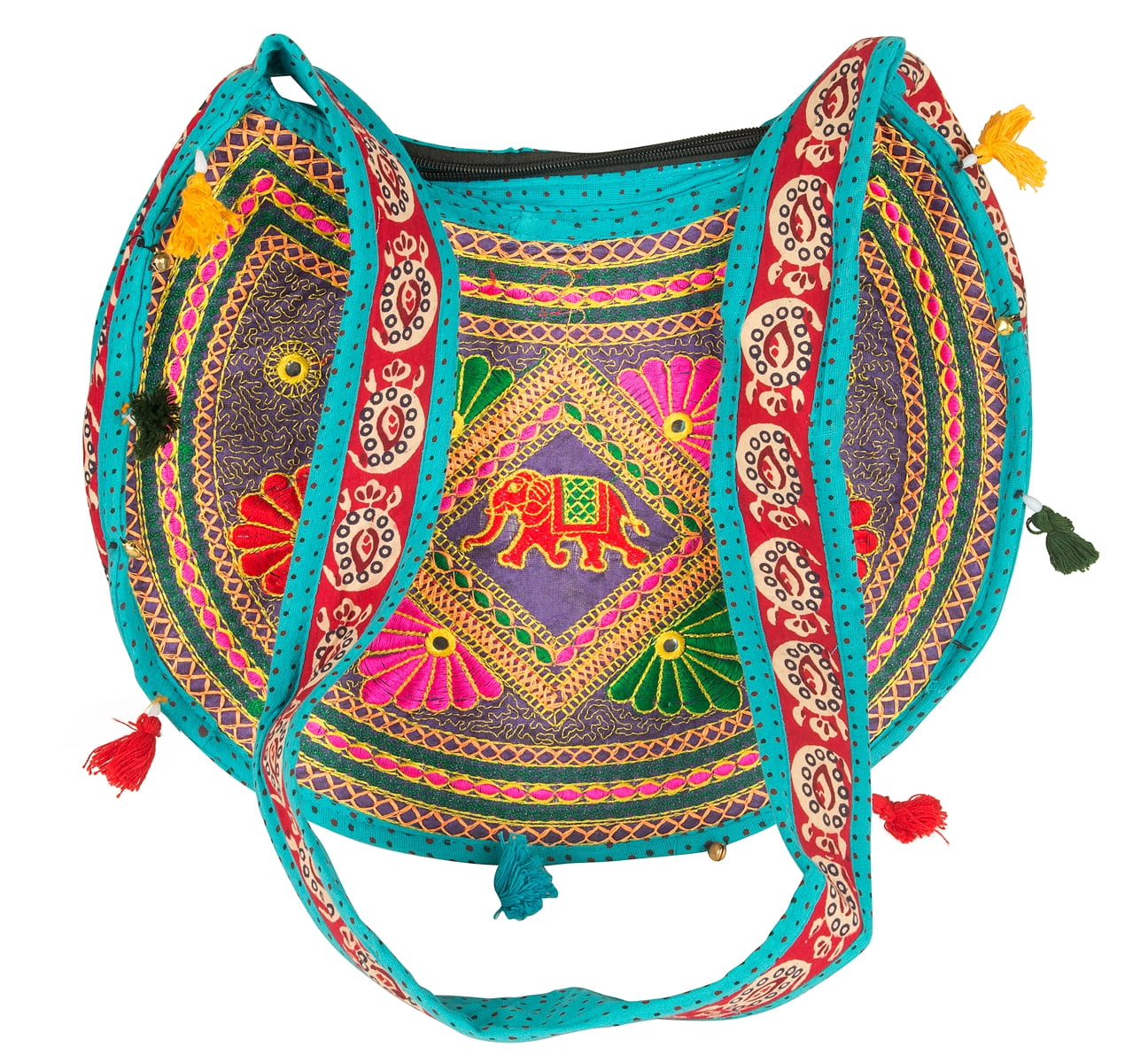 Awesome vintage hippie patchwork embroidered crossbody bag amazing handmade tribal bohemian purse indian native tribe ethnic gorgeous sling