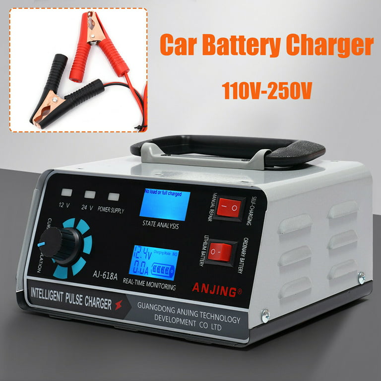Car Battery Charger Dual Mode Battery Pulse Repair Battery