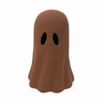 thumbnail image 5 of Cogleahco Halloween Paper Mache Ghost Statue Decor - Paper Mache Ghost Figurine, Cute Halloween Tabletop Decorations, Spooky Personalized Desktop Halloween Ornament(Brown+White+Black), 5 of 7