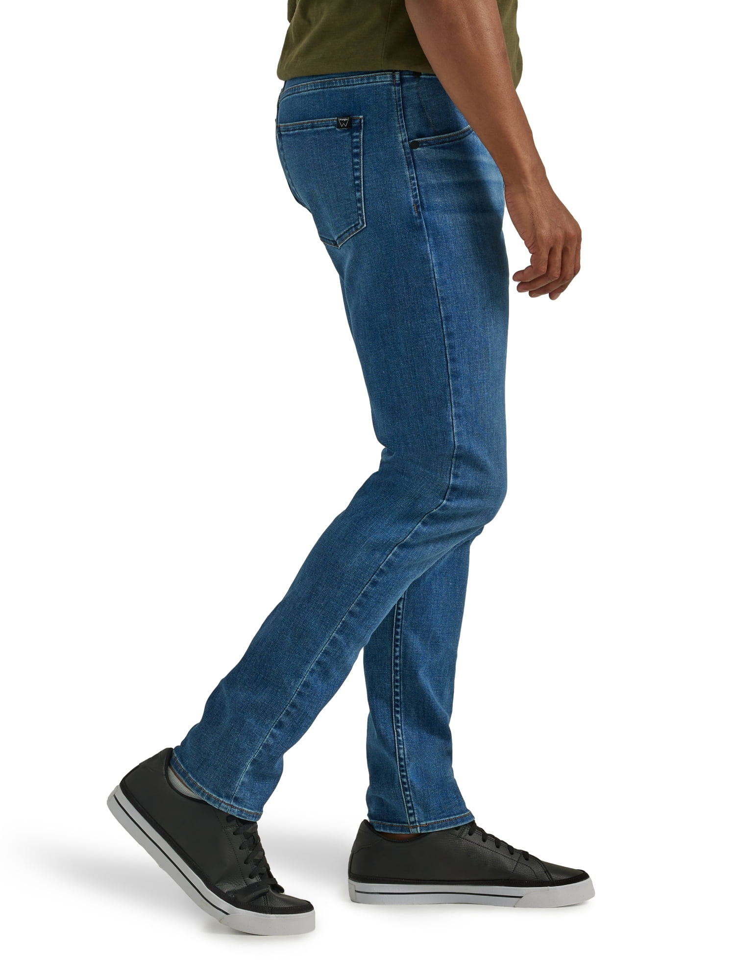 Wrangler® Men’s and Big Men’s Unlimited Comfort Taper Fit Jean with Comfort Flex Waistband Sizes 32-46