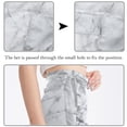 thumbnail image 3 of Marble Chiffon Summer Beach Dress for Women with Polyester Straps, 3 of 6