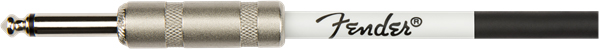 Fender 18.6-Foot Original Instrument Cable, Straight-Straight, Black - 6 Pack