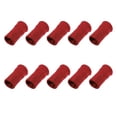 thumbnail image 1 of 10 piezas de mangas transpirables para los dedos, soportes para los pulgares, protectores de compresión elásticos para relajar el dolor, la artritis, el dedo en gatillo, rojo, 1 of 1