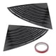 thumbnail image 2 of Aqxreight Persianas de ventana lateral trasera ABS estilo automovilístico persianas de ventilación para modelo 3 2017-2019, 2 of 8