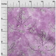thumbnail image 2 of oneOone Cotton Jersey Purple Fabric Floral Dress Material Fabric Print Fabric By The Yard 58 Inch Wide, 2 of 4