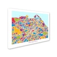 thumbnail image 3 of Trademark Fine Art "Edinburgh Street Map III" Canvas Art by Michael Tompsett, 3 of 4