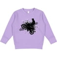 thumbnail image 2 of Inktastic Motocross Dirt Biking Bmx Toddler Sweatshirt, 2 of 4
