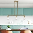 thumbnail image 5 of Livex Lighting - Lansdale - 3 Light Linear Chandelier In Transitional, 5 of 11