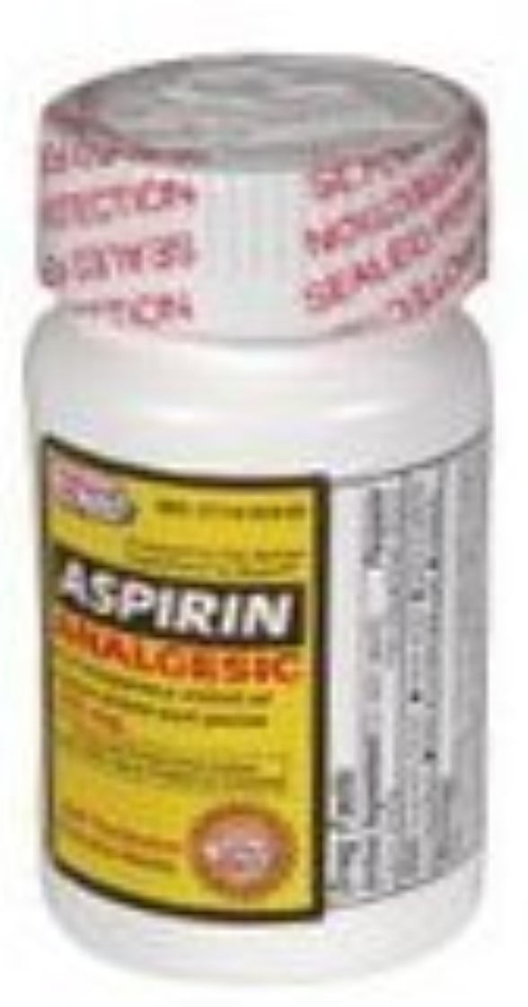 6 Pack Aspirin 325mg Tablets 100 ea