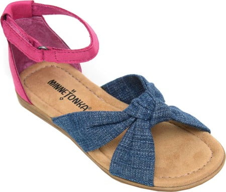 minnetonka girls sandals