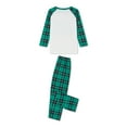 thumbnail image 6 of Meihuid Christmas Pajamas for Family 2023 Family Christmas Pjs Matching Sets Plaid Family Christmas Pajamas Sleepwear, 6 of 10