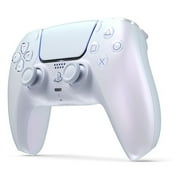 Sony PlayStation 5 Slim Digital with Extra Chroma Pearl Controller, FPS Grip Kit and MightySkins Game Pack Code