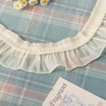 thumbnail image 3 of 2 metros/lote de tela de encaje plisado para coser, accesorios de costura, ropa, suministros para manualidades Diy, faldas, cintas con flecos, recorte, 3 of 5