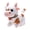 C, variant on Interactive Plush Walking Cow Toy with Sounds, Black-White Animated Stuffed Animal for Animal Fans