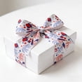 thumbnail image 6 of 1 Roll Patriotic Ribbon 4th of July Red White Blue Stars Fireworks Wired Edge Ribbon 14.8 Feet Decorative Ribbon for Independence Day Gift Wrapping DIY Wreath Bow Craft Sewing, 6 of 6