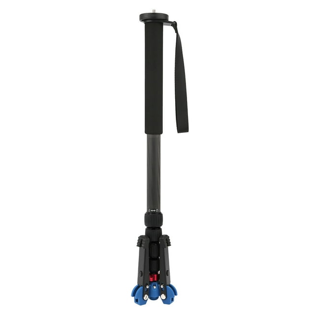 Monopod, C-333+M-1 Monopod Portable en Fibre de Carbone Monopod Télescopique Expérience Inégalée