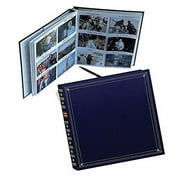 12-at-a-time ELITE Navy-Blue slip-in 5x3one-half inch pockets album by Pioneer - 3.5x5