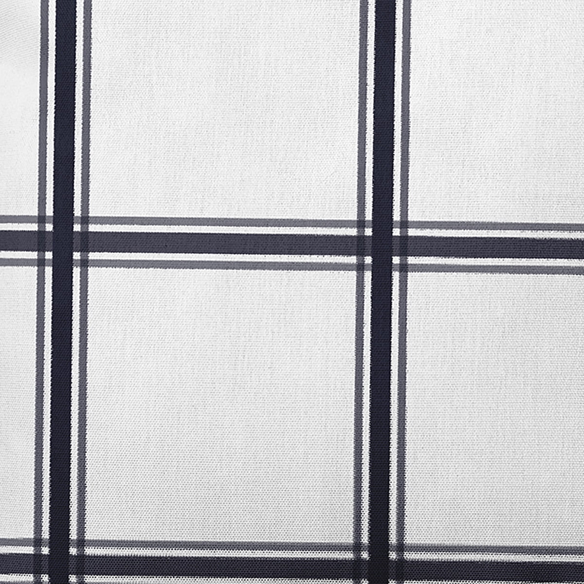 Simply Daisy 16" x 16" Windowpane Plaid Geometric Outdoor Pillow, Blue (1 count)