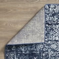 thumbnail image 6 of Loomaknoti Aysal Armilli 2' x 7' Blue Distressed Indoor Runner Rug, 6 of 9