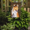 thumbnail image 2 of Carolines Treasures SS4263GF Collie Bonbon Lisse Maïs Halloween Portrait Drapeau - Taille du Jardin, 2 of 3