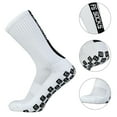thumbnail image 6 of Non Slip Soccer Socks 3 Pairs Anti Slip Grip Sports Socks, 6 of 9