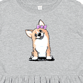 thumbnail image 4 of Inktastic Corgi Puppy Girl Girls Toddler Dress, 4 of 5