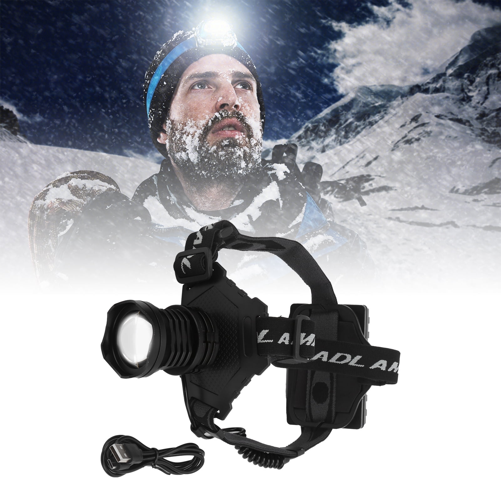 Hard Hat Light For Fishing, Head Lights Convenient To Use High Reliability Professional Design  For Outdoor For Friends For Fishing