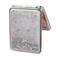 thumbnail image 4 of TISHITA Glitter Mirror Double Sided with 2x Magnification - , Square -square, 4 of 8