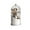 White, variant on SugarBloom Makeup Brush Holder with Lid 360 Rotating Clear Dustproof Make Up Organizers for Vanity Bathroom Countertop,White