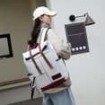 thumbnail image 3 of Sonducket Mochila para ordenador portátil Faddish con gran capacidad para viajes al aire libre Mochila Faddish para mujer Mochila para hombre Mochilas gris, 3 of 6