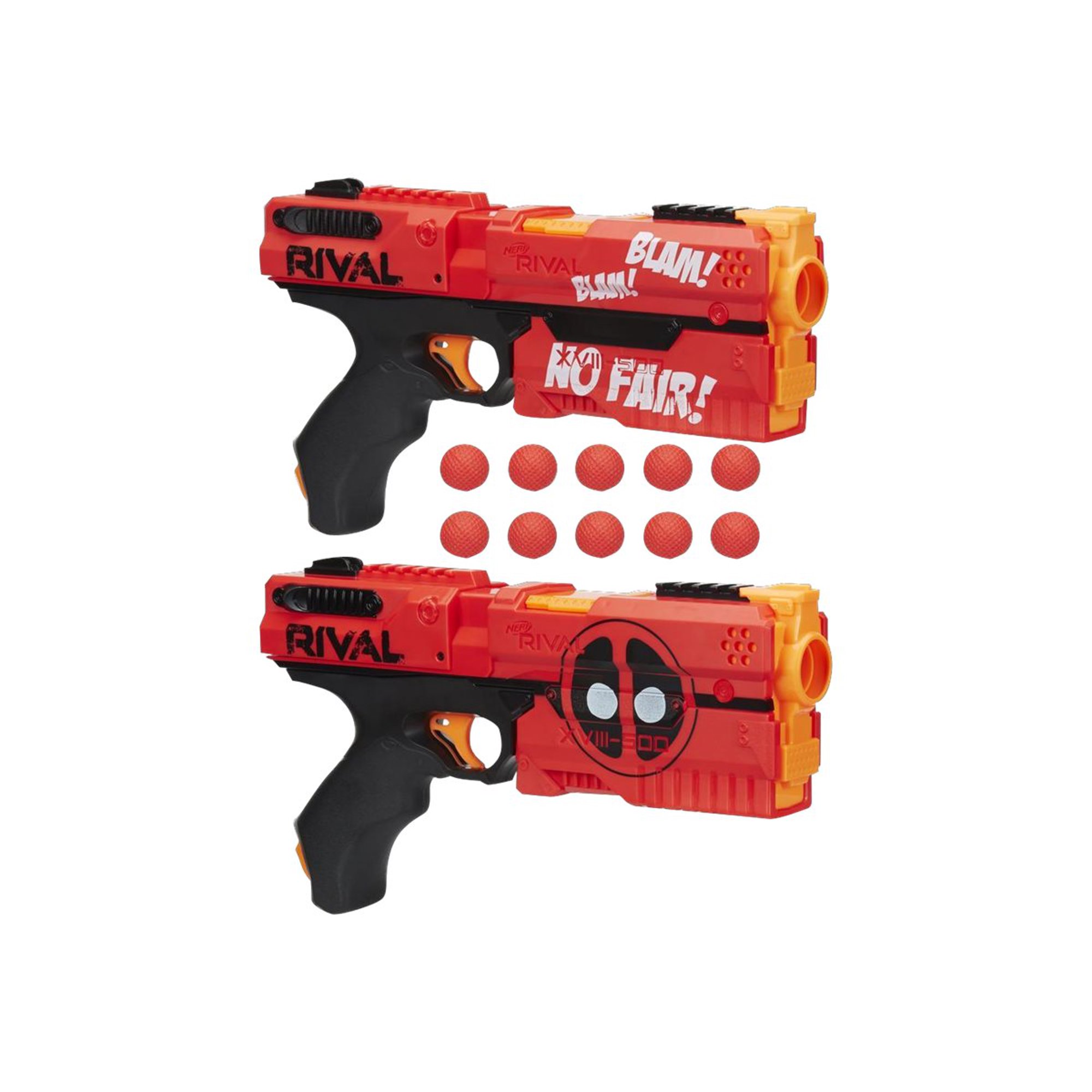 ナーフ ライバル デットプール Nerf Marvel Deadpool Pump Action Rival Blaster with 16 Rounds