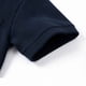 thumbnail image 4 of Ceisia Men's Slim Fit Short Sleeve Polo Shirt Solid Color Vertical Stripe Knit with Chest Pocket Navy L Gifts, 4 of 7