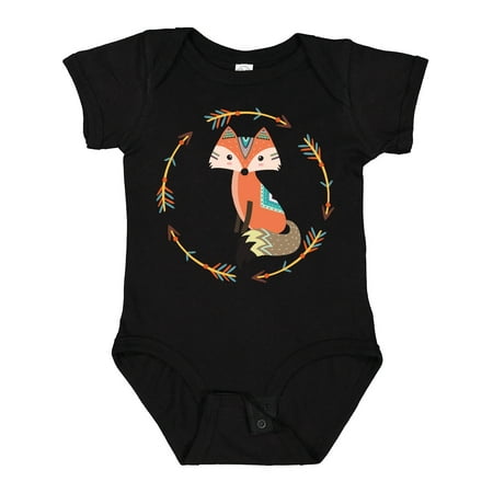 

Inktastic Tribal Forest Fox Cute Woodland Gift Baby Boy or Baby Girl Bodysuit