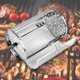 thumbnail image 4 of Cesta Para Asar A La Barbacoa Cesta de parrilla para barbacoa Rejilla de parrilla portátil para picnic Camping Hoguera Fiesta (Estilo C) Ehuebsd Para Estrenar, 4 of 9