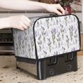 thumbnail image 7 of Fotbe Lavender Flowers for Two Slice Toaster Cover, Fingerprint Protector, Super Soft Appliance Cover And Dust Cover,Bread Dust Cover & Fingerprint Protection, 7 of 7